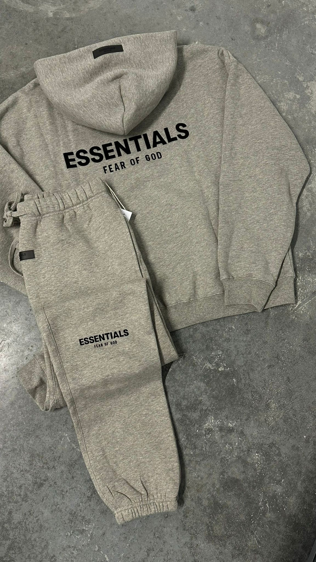 Fear Of God Essentials Dark Oatmeal Hoodie (SS22)