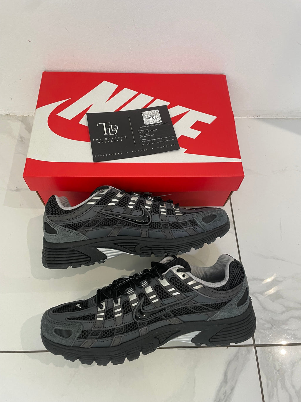Nike P6000 Suede Anthracite Chrome