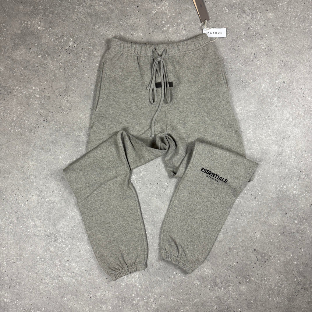 Essentials Fear Of God Dark Oatmeal Hoodie (SS22)