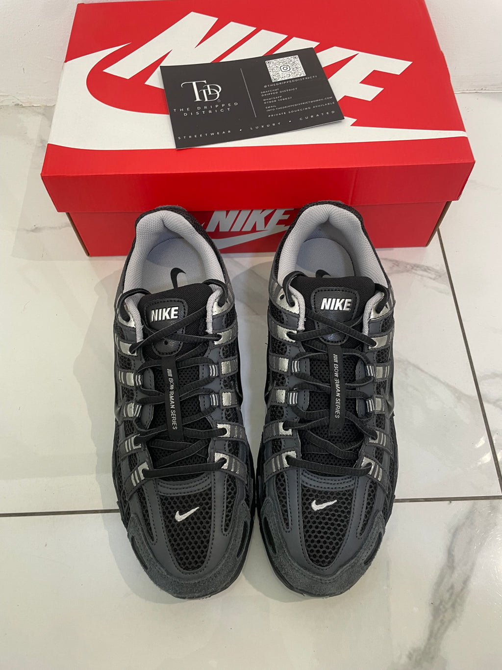 Nike P6000 Suede Anthracite Chrome