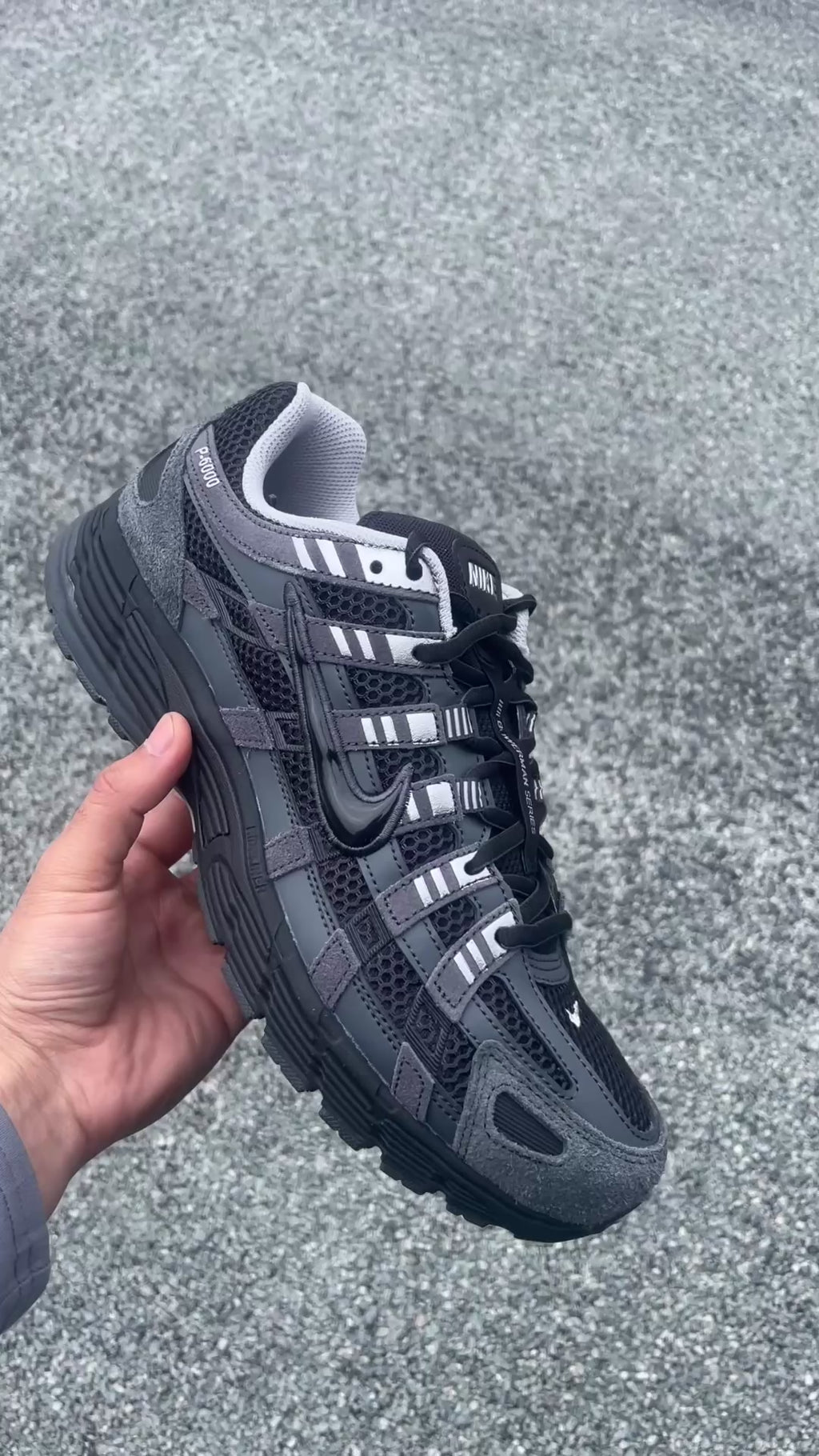 Nike P6000 Suede Anthracite Chrome